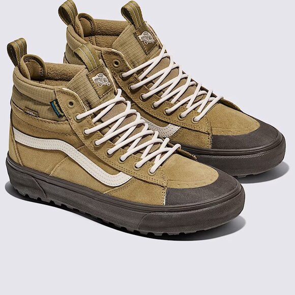 Vans SK8-HI MTE Waterproof Olive Men's 13 Hiking Sneaker Boot VN000CVTCX6 NEW - Picture 9 of 12